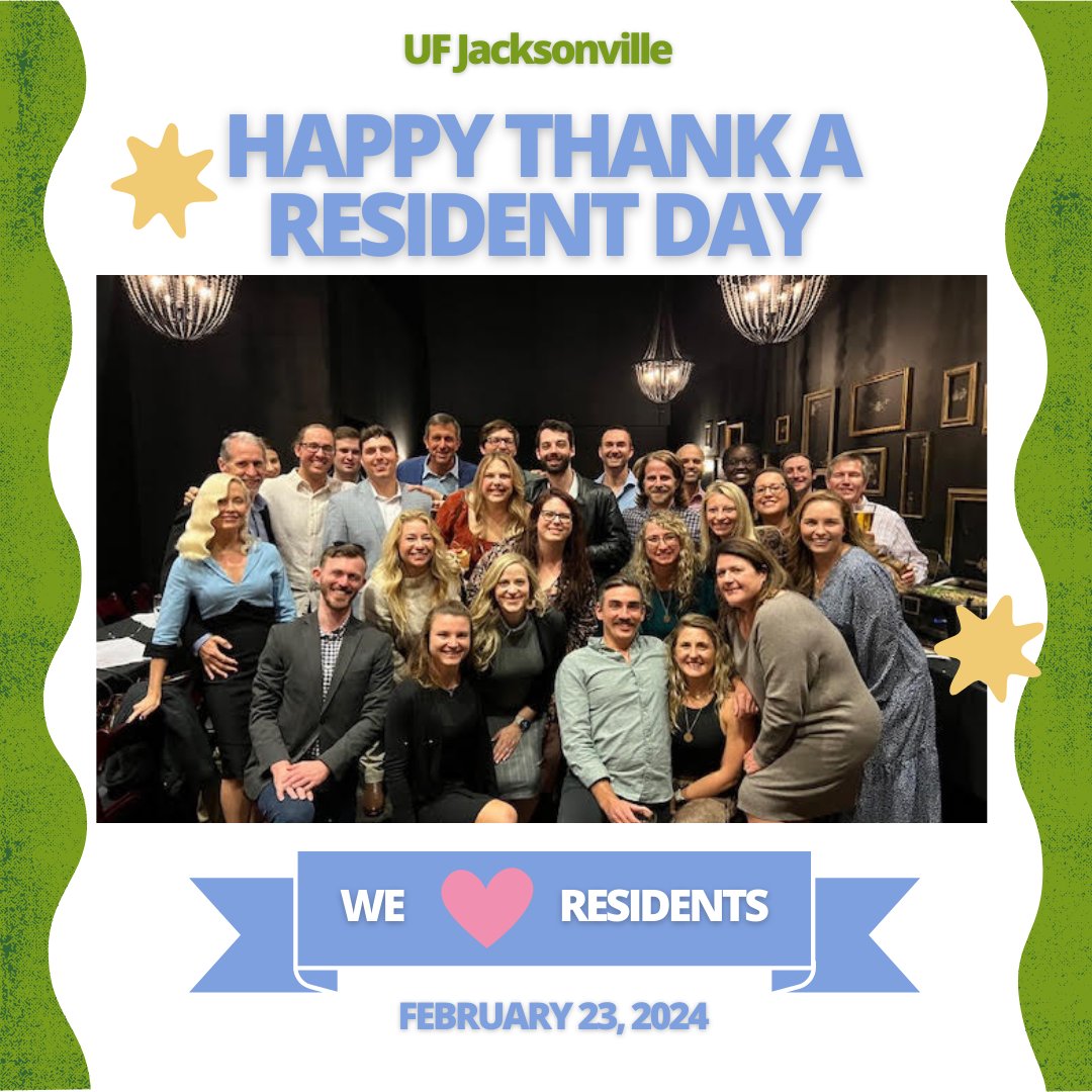 American Board of Emergency Medicine (ABEM) (@abemcert) on Twitter photo Shout out and thanks to the residents at UF Jacksonville! #ThankAResidentDay bit.ly/3OSGyEC
<a href="/UFJaxEM/">UF Jax EM</a> <a href="/MEParsonsMD/">Melissa Parsons MD</a> <a href="/emresidents/">emresidents</a> <a href="/EmergencyDocs/">Emergency Physicians</a> <a href="/SAEMonline/">SAEM</a> <a href="/SAEM_RAMS/">SAEM RAMS</a> <a href="/AAEMRSA/">AAEM/RSA</a> <a href="/AAEMInfo/">AAEM</a> <a href="/CORD_EM/">CORD</a> <a href="/ABMSCert/">ABMS</a> Shout out and thanks to the residents at UF Jacksonville! #ThankAResidentDay bit.ly/3OSGyEC
<a href="/UFJaxEM/">UF Jax EM</a> <a href="/MEParsonsMD/">Melissa Parsons MD</a> <a href="/emresidents/">emresidents</a> <a href="/EmergencyDocs/">Emergency Physicians</a> <a href="/SAEMonline/">SAEM</a> <a href="/SAEM_RAMS/">SAEM RAMS</a> <a href="/AAEMRSA/">AAEM/RSA</a> <a href="/AAEMInfo/">AAEM</a> <a href="/CORD_EM/">CORD</a> <a href="/ABMSCert/">ABMS</a>