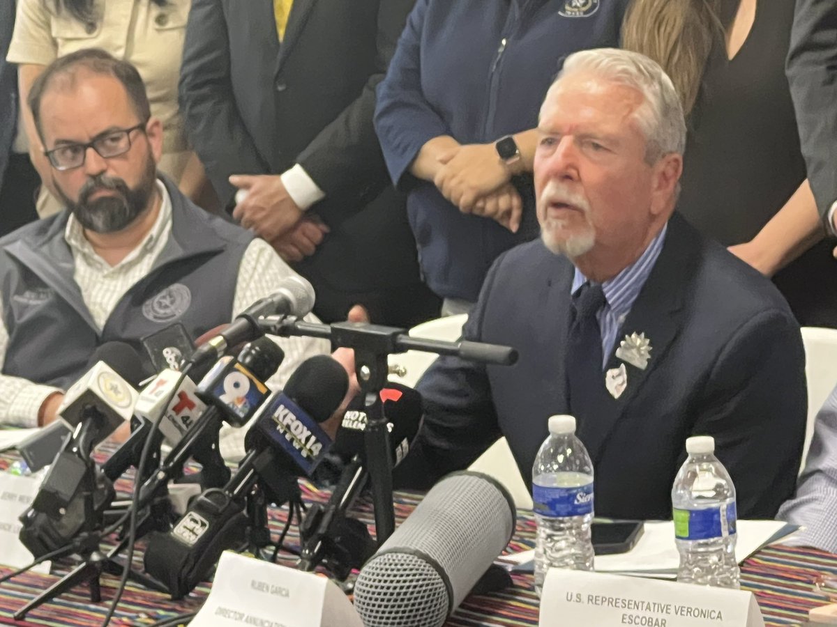 El Paso County Judge Ricardo Samaniego: 
You mess with Ruben, you mess with Annunciation House, you mess with us…This is a political move that shames us… This is the line in the sand.