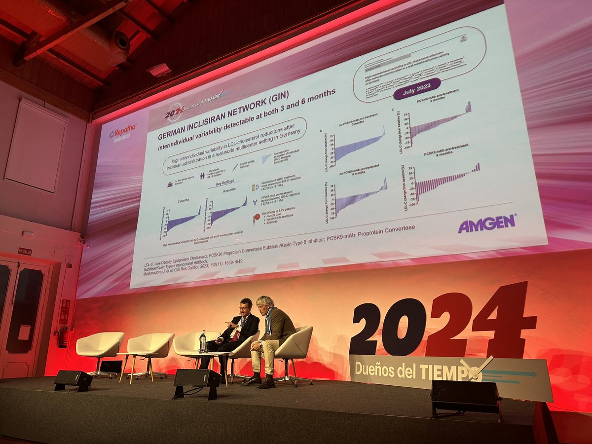 mi_cardiologo's tweet photo. Hablando de riesgo cardiovascular #ipcsk9 #ldl y la variabilidad de la respuesta. @AmgenSpain https://t.co/HW6bUbNrdn