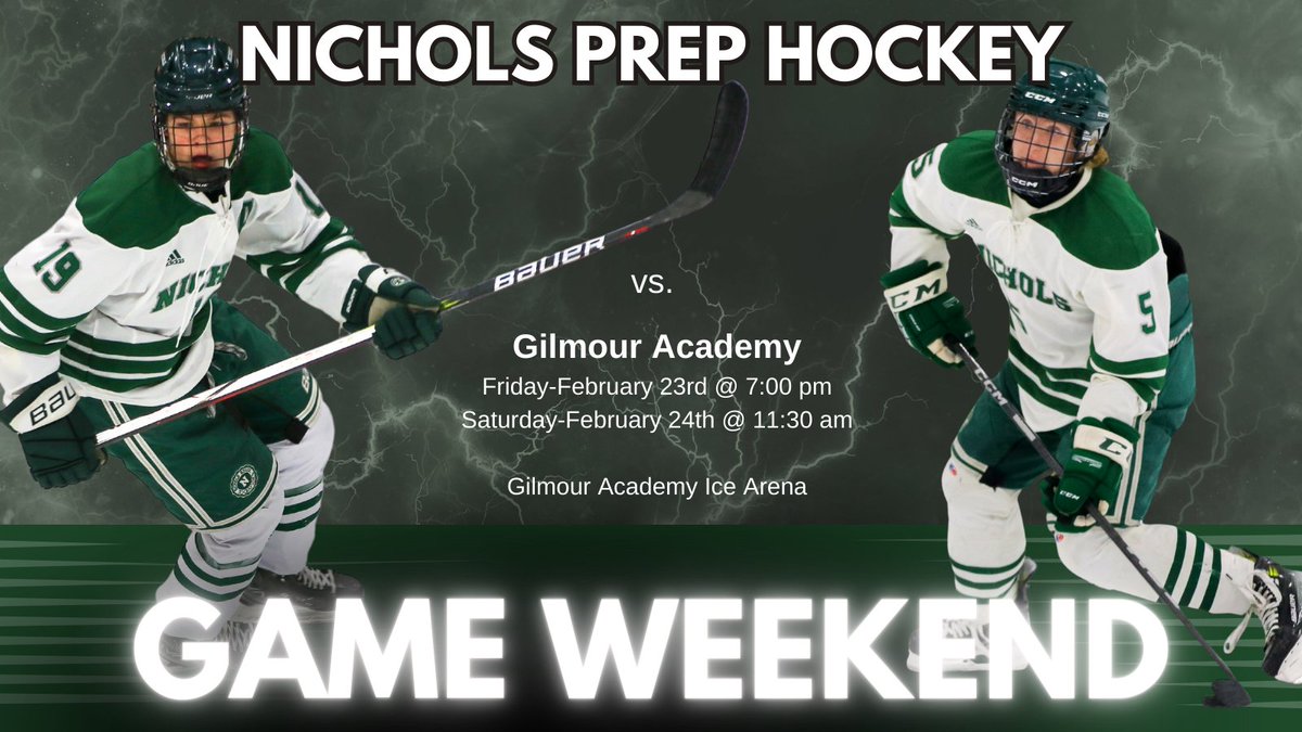 Nichols headed into our final travel weekend of the season as we take on Gilmour Academy on their home ice. What a season! Let's Go Vikings! #CultureWins #ProcessWins #ItTakesWhatItTakes #Vitua