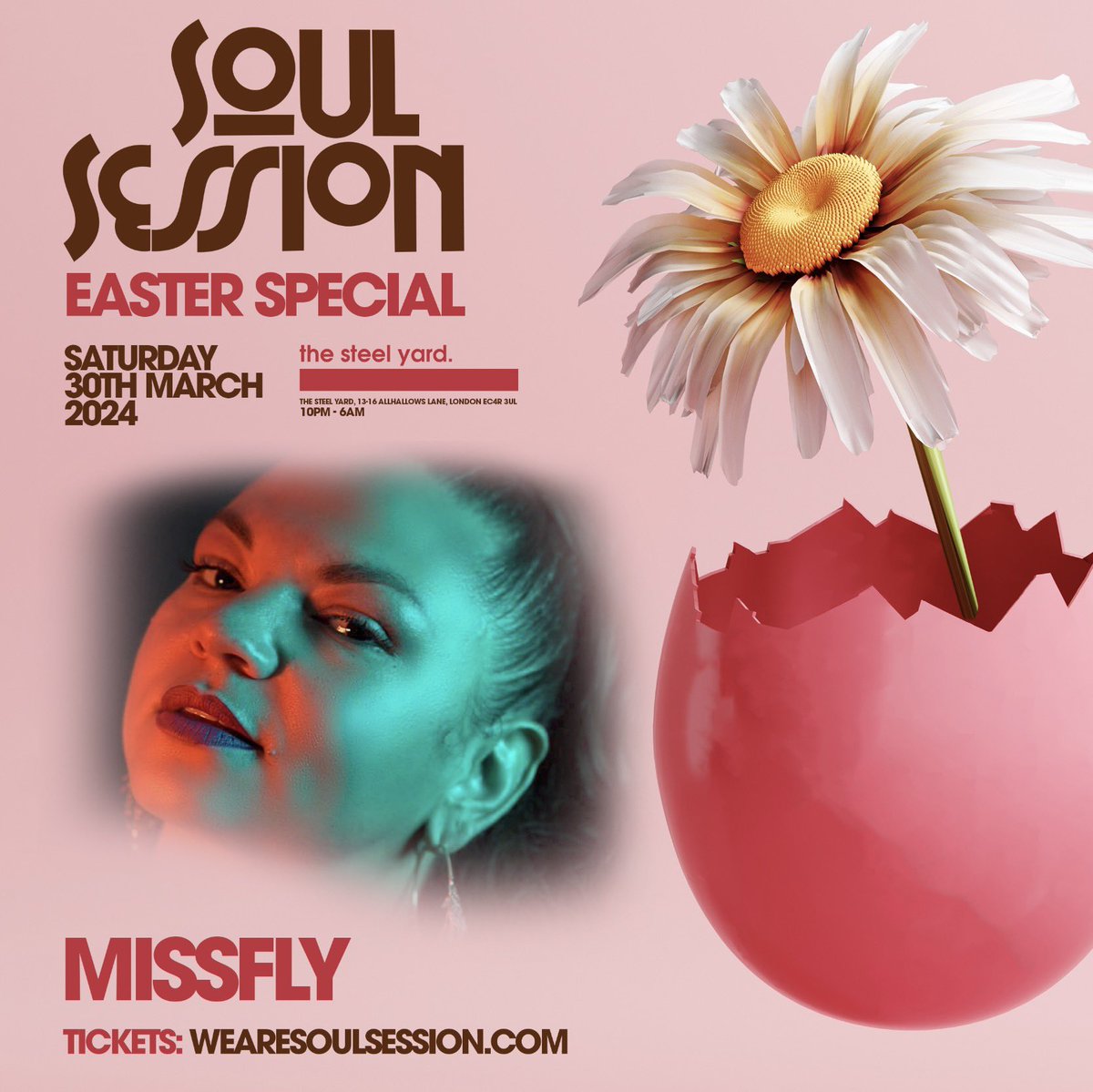SoulSessionUK's tweet image. SWIPE → Don’t Miss Out! 😱 On These Incredible Artists + More 🔥 36 Days To Go! 🥳The Easter Special @thesteelyardldn Click Link In Bio Or Below 🫶 #EasterSession

#wearesoulsession #soulsession #housemusic #housemusiclovers