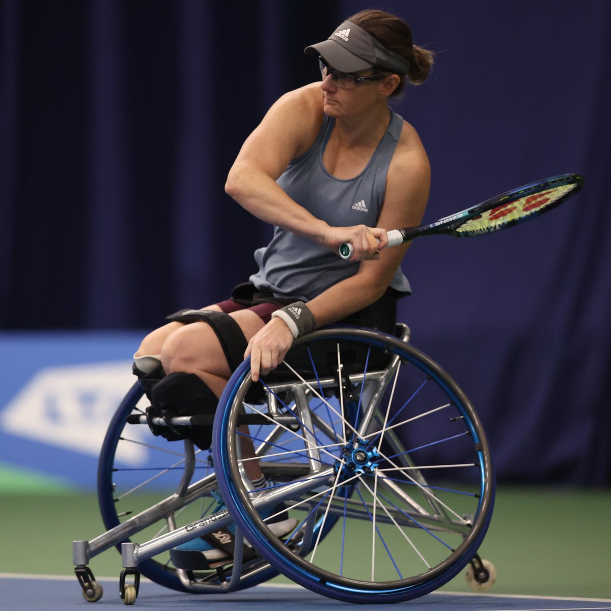 Into tomorrow's women's doubles FINAL after a thriller 💪 @lucy_shuker & @CorneliaTennis edge Charlotte Fairbank (FRA) & Maayan Zikri (ISR) 4-6, 6-4, (11-9) to reach their 6th final and 2nd Bolton Indoor ITF 2 final together #BackTheBrits 🇬🇧 | #wheelchairtennis | #BoltonIndoor