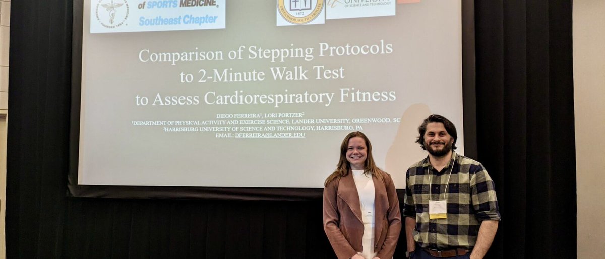 HU's Dr. Lori Portzer presented groundbreaking research on a cardiorespiratory assessment alternative at the 2024 SEACSM Annual Meeting. Her work aligns with affordable education options and improves healthcare systems for enhanced patient care. 👏bit.ly/49KZbST