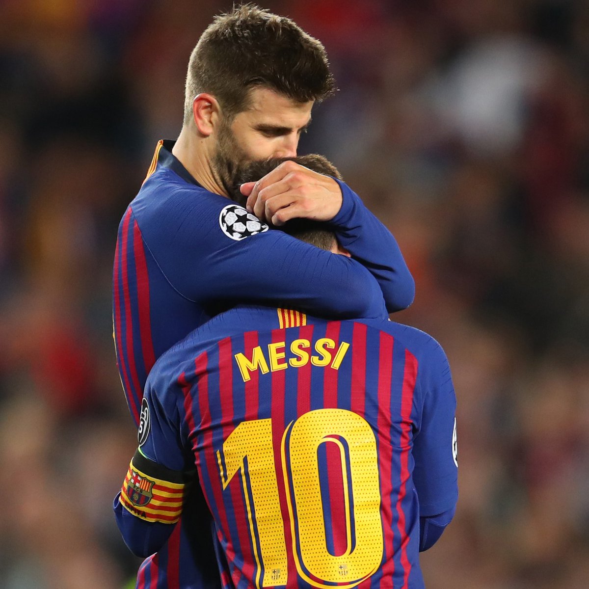 VSportsTM's tweet photo. "Creo que Messi disfrutó más el Mundial en el momento en que lo consiguió que si lo hubiera ganado más joven. Cuando te cuesta tanto obtener algo, realmente lo valoras. Lo logró en el momento perfecto. No hay dudas de que es el mejor de la historia".

✍️Gerard Piqué, en ESPN. https://t.co/It3Gi4kQFc