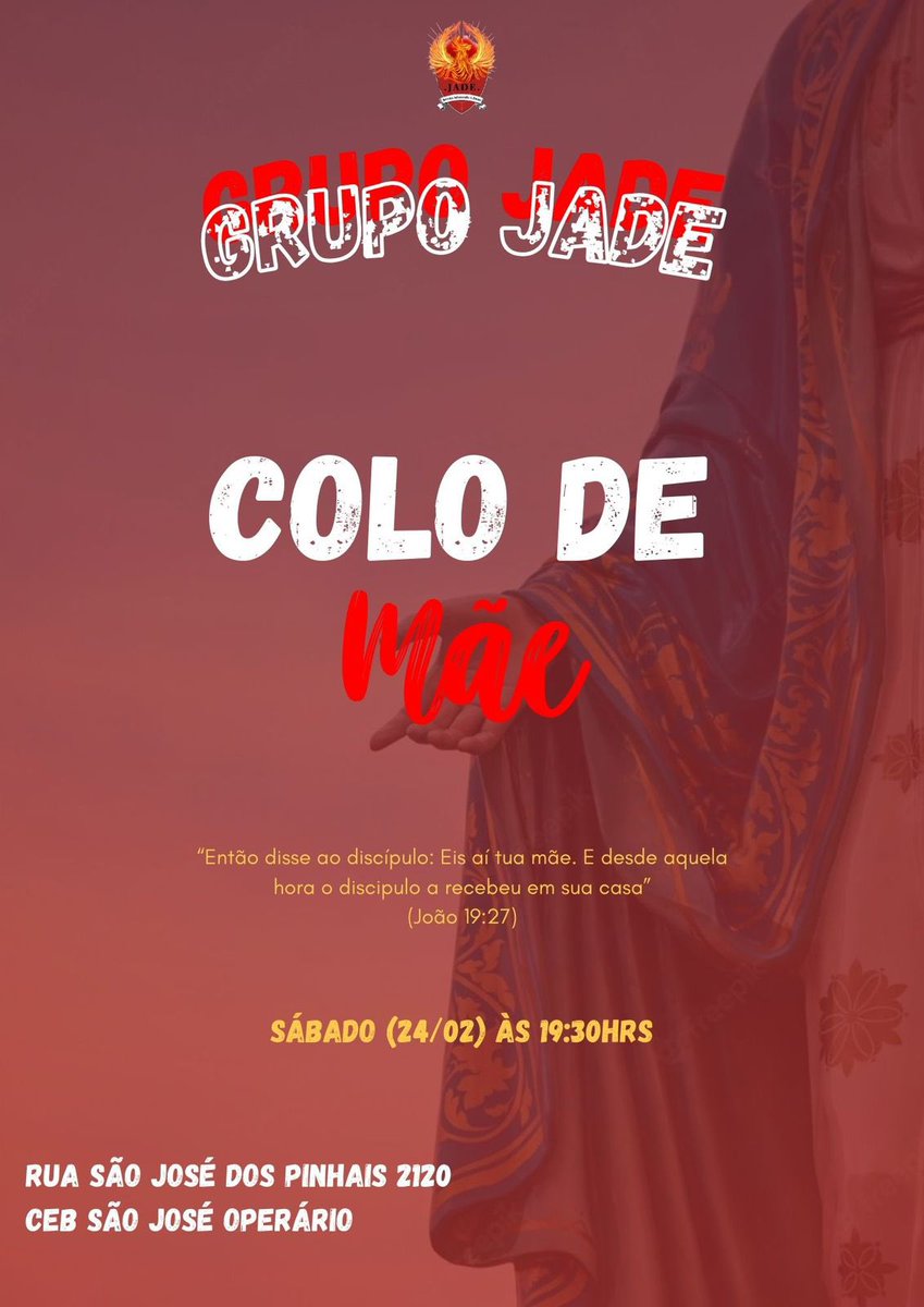 GRUPOJADE_'s tweet photo. SรBADO ร DIA!!!! โค๏ธโ๐ฅ๐ช๐ผ
#VEMPROJADE https://t.co/z2GaJvvddv