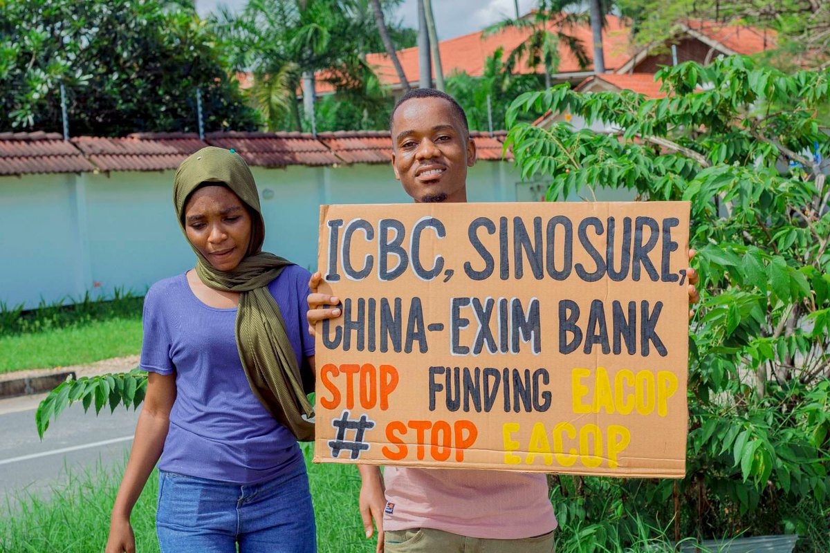 Join the Global Week of Action to protect our planet! Let's unite in urging SINOSURE and China Re to reconsider funding the EACOP pipeline. Together, we can champion sustainable practices and environmental responsibility. #StopEACOP @ChineseEmb_Uga @ChineseEmbTZ @AmbCHINEenRDC