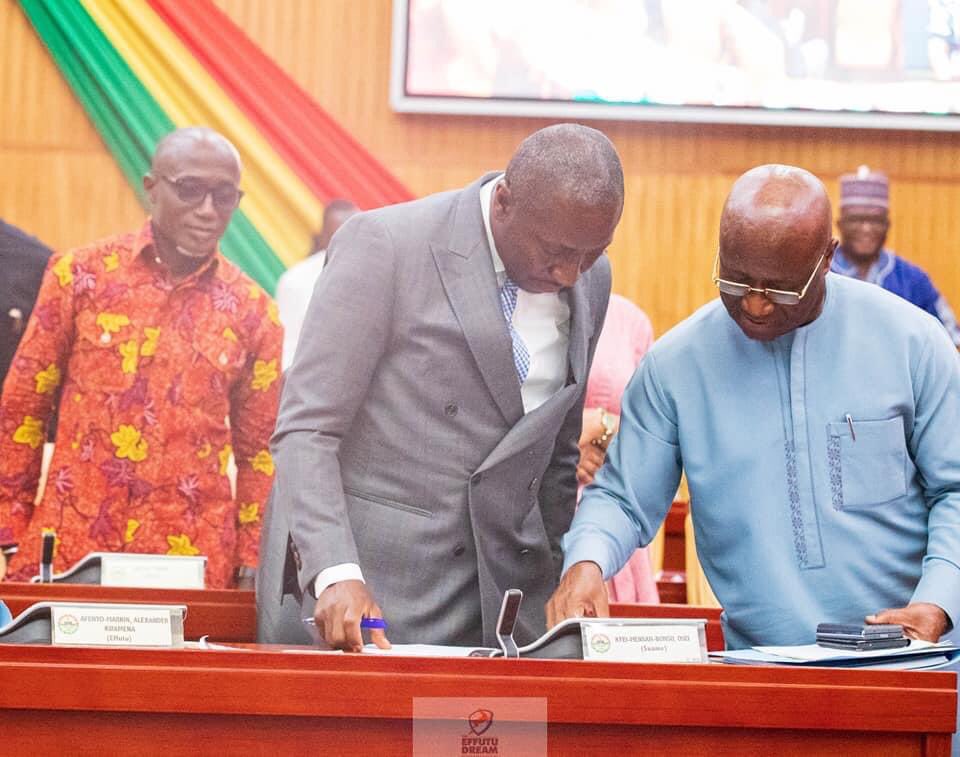AfenyoMarkin's tweet photo. I never saw this day coming. I want to express my profound gratitude to everyone who has been supportive through my political journey. I will work hard as the new  Majority Leader in parliament in order to continue with the good works of my predecessor. https://t.co/Yn7GpCcgsB