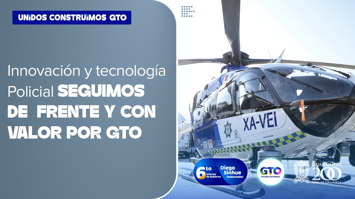 gobgente's tweet photo. 1 mil millones de pesos; profesionalizando a nuestras policías, innovando en comunicación y tecnología para tu protección.
#UnidosConstruimosGTO🙌
#InformeDS #6toInforme https://t.co/rmw4ac1KLL