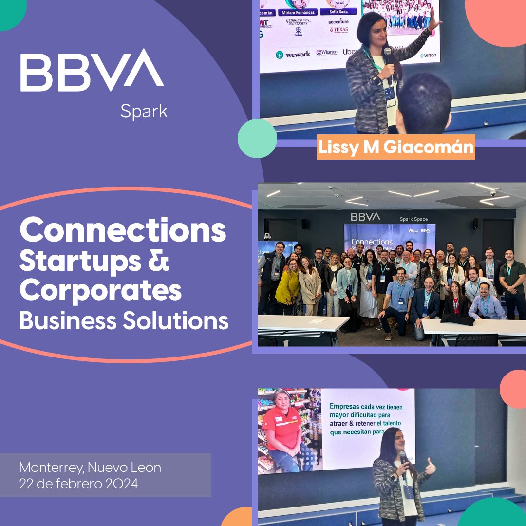 ¡Felices!, en el evento organizado por BBVA Spark Space.✨ Compartimos nuestra experiencia en <a href="/vinco_ed/">Vinco</a> ayudando a las empresas a construir una fuerza laboral más comprometida, motivada y productiva. 🔥🏭
#BusinessSolutions  #VincoEd #Networking #Connections
