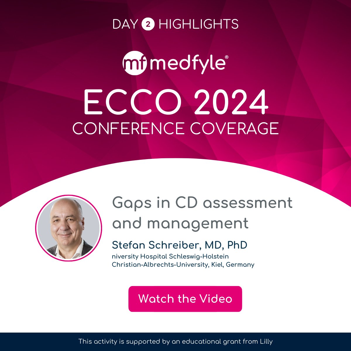 Medfyle1's tweet photo. ECCO Congress Day 2 – Explore today's expert interviews, with insights on the latest advancements in IBD: https://t.co/wNQFzPcnVH

#ECCO2024 #IBD #Gastroenterology #UlcerativeColitis #CrohnsDisease #GITwitter https://t.co/y3fvgbDalU