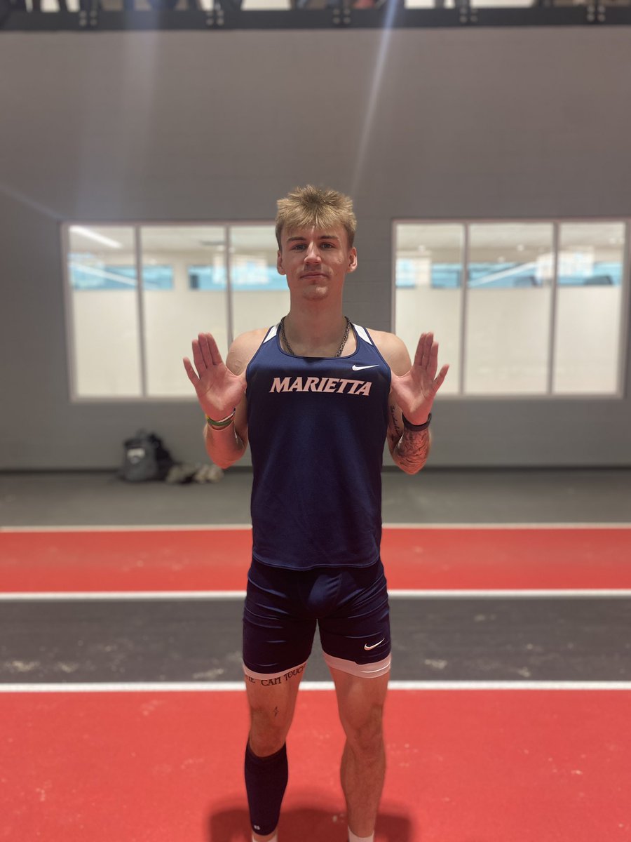 OHAthleticConf's tweet photo. Marietta’s Addison Painter wins men’s long jump with a jump of 7.24m

📊: https://t.co/5GwPsiLDxD
📺: https://t.co/ogz3JT81xl..
🎟️: https://t.co/QnXF6Jo4rm https://t.co/4IuT4vG9TD