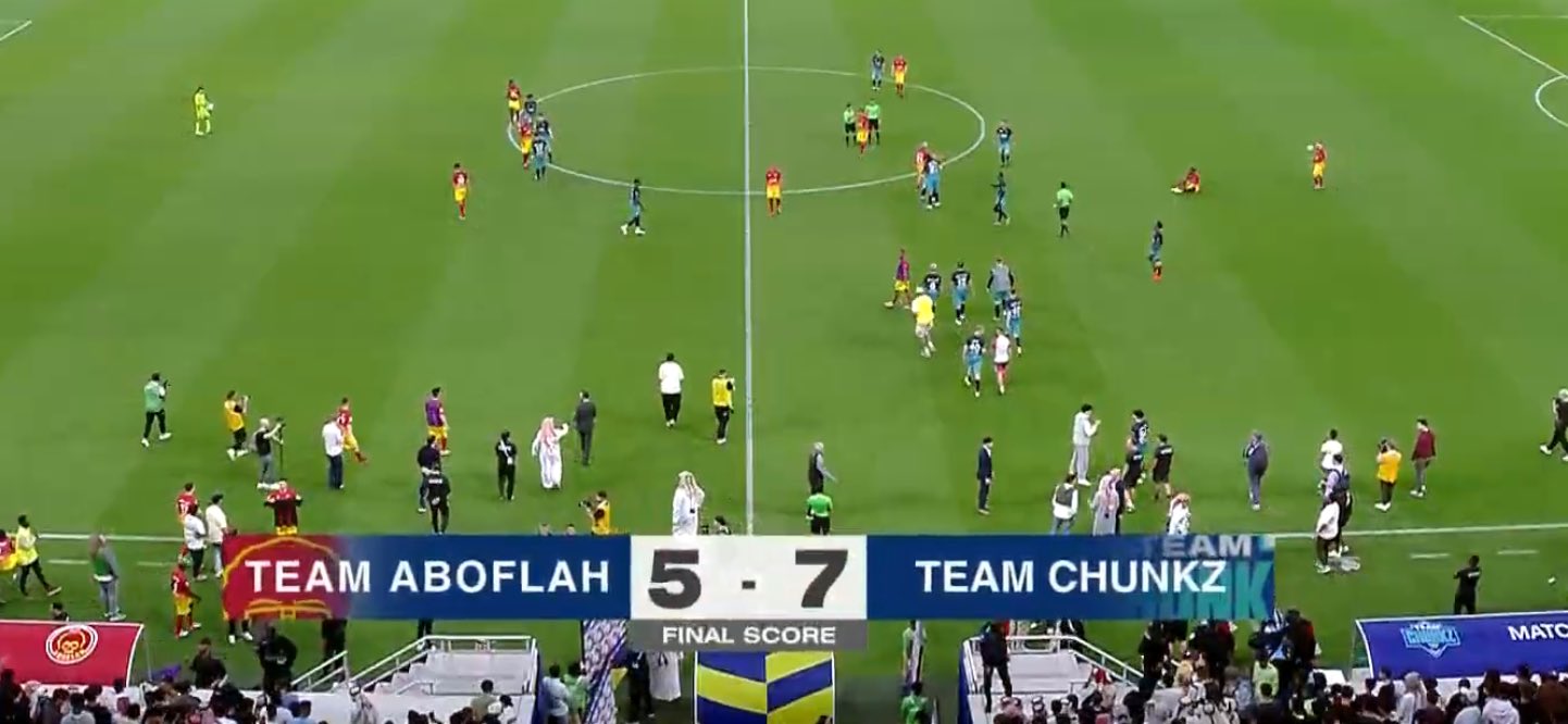 george в X: „FULL TIME Team Aboflah 5 - 7 Team Chunkz An 