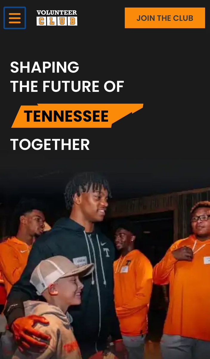 When Tennessee wins, we all win. 

The University, the community, businesses, and fans are elevated and impacted when Tennessee wins. 

The single most important thing you can do is support the athletes on the teams we love. <a href="/TheVolClub/">The Volunteer Club 🪶</a> 

We would love to learn more about your