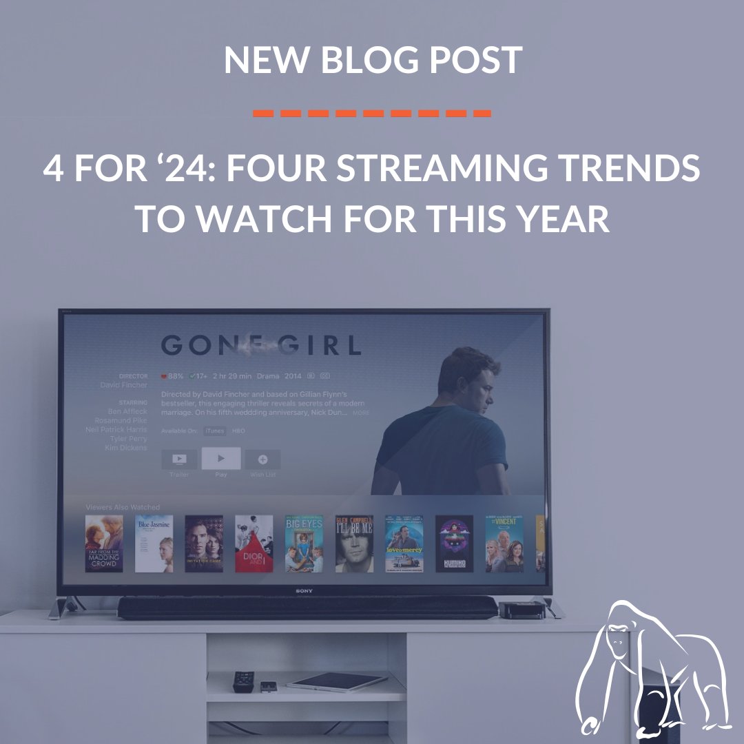 silverbackad's tweet image. The streaming industry is ever-changing, with 2024 set to bring forth exciting new trends.

Learn more about this year’s streaming changes and how SilverBack Advertising will keep you ahead of the curve at the link below: silverbackadvertising.com/blog/4-for-24-…