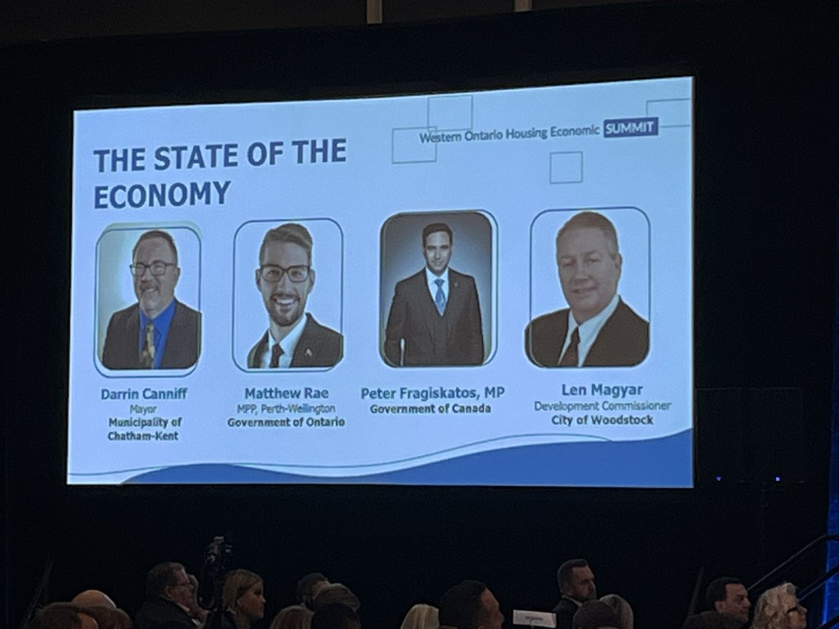 Thank you to @lstartweets for the invitation to join provincial and municipal colleagues from the region at the Western Ontario Housing and Economic Summit today. Cooperation between governments is key to building more homes. We will keep working together. #ldnont