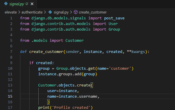 SubedShah17's tweet photo. Day 9 of COESIS Knowledge Quest
Today I Creating Customer Profiles with Django Signals.
#30dayslearningchallenge #COESIS
@coesisnp https://t.co/yw1PlZKdod
