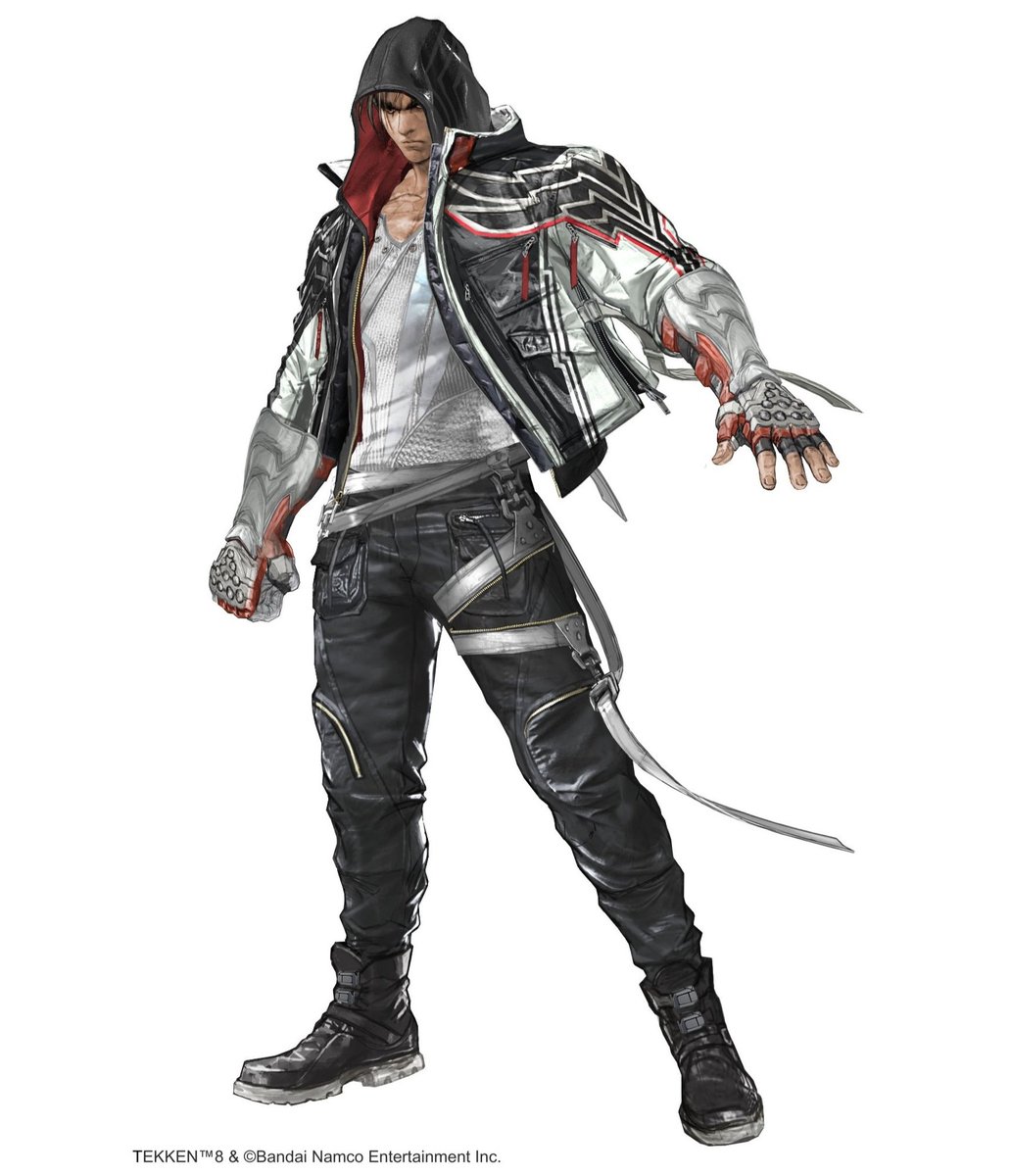 TEKKEN 8 - Jin Kazama Concept Artwork by Takuji Kawano. #tekken8