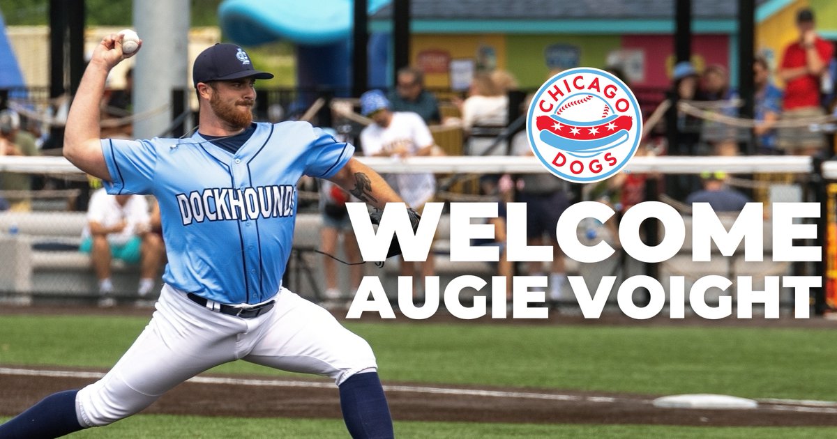 The Chicago Dogs are excited to welcome pitcher Augie Voight, boasting an impressive 2023 ERA of 3.95, to the Dogs for the 2024 season. Welcome to the Dogs family Augie!  #NoKetchup