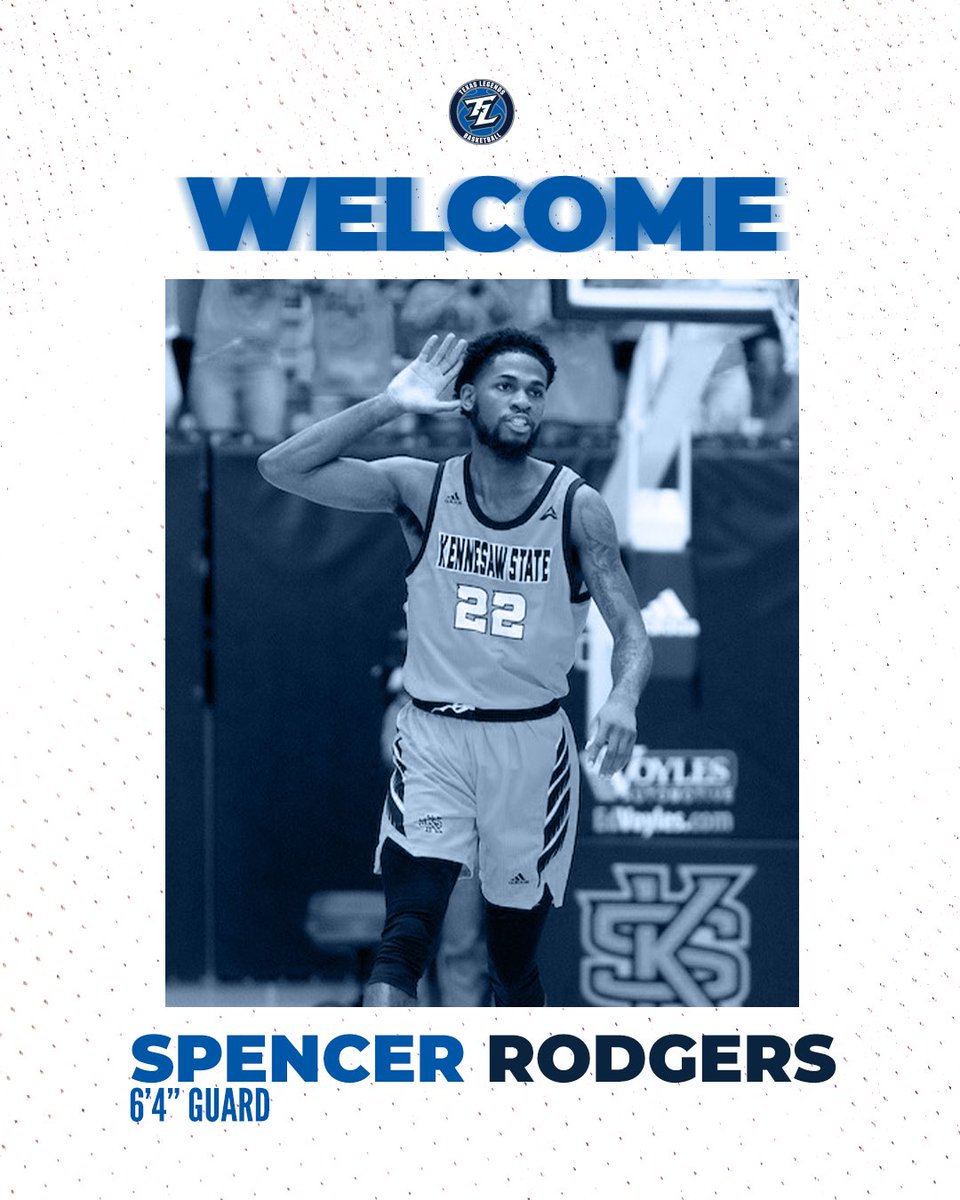 Welcome to the squad, @spence0G 🤝 We’ve acquired the rookie out of Kennesaw State via the available player pool.