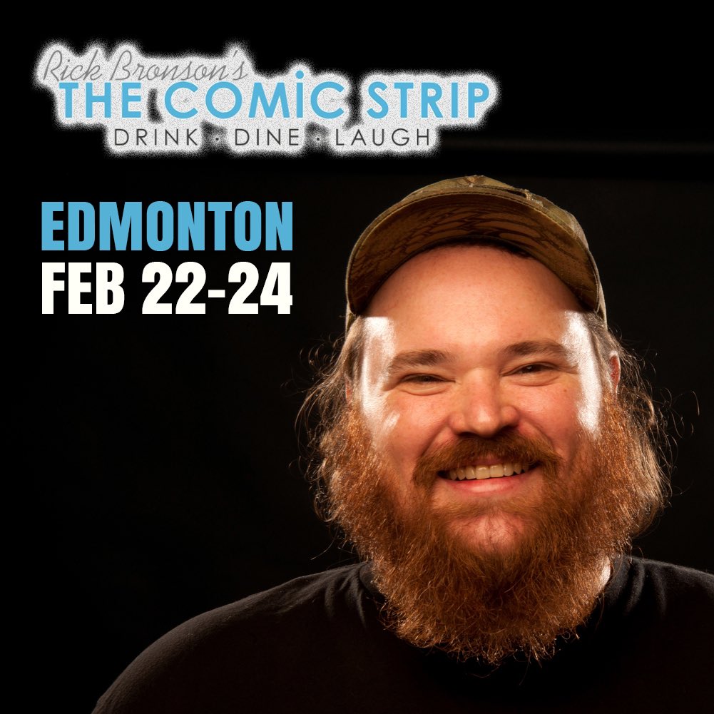 This weekend I’m at the @ComicStripWEM in the West Edmonton Mall, come on down tonight and tomorrow for some laughs with @TheRickBronson and Krissy Stark. Also you might see me eat a cinnamon bun in the food court