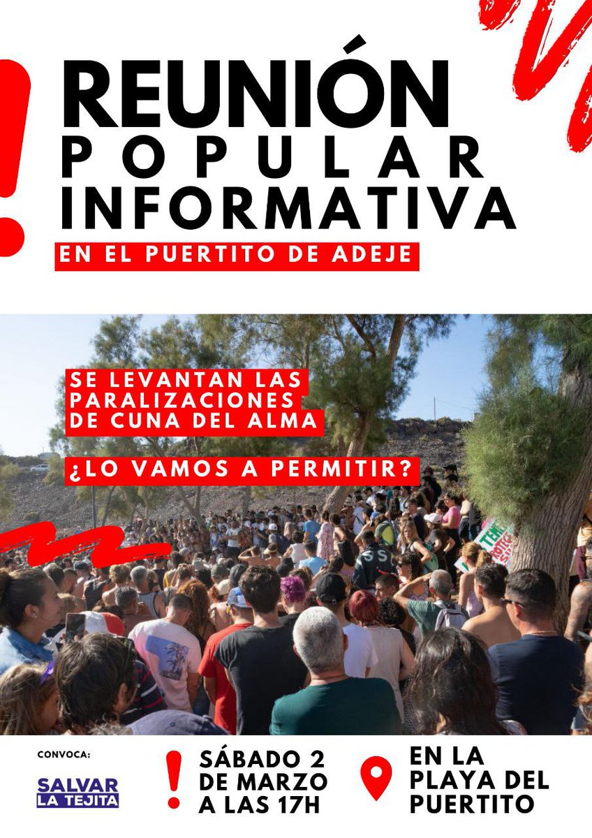 Hay que actuar. No podemos permitir que la clase político-empresarial se pase por el forro la ley.
La ciudadanía tiene que defender el territorio.