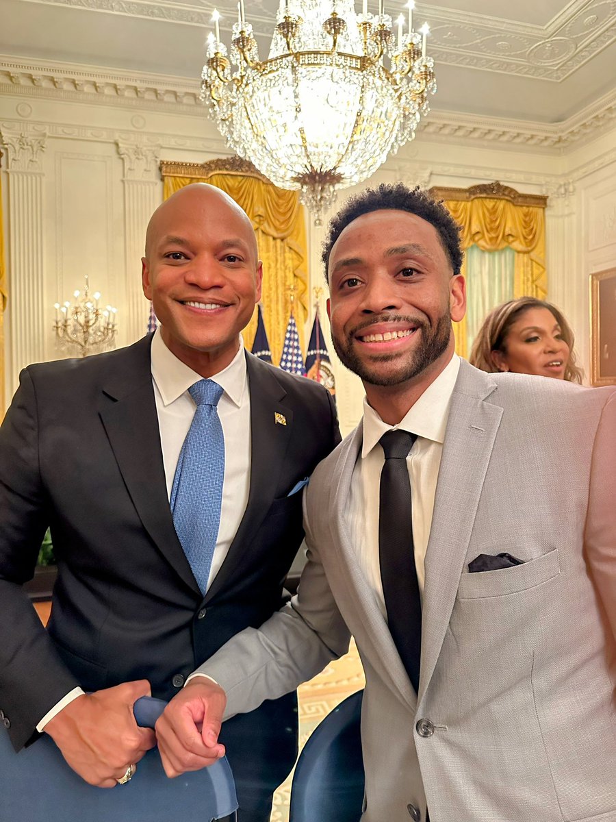 I got the chance to join the President and Vice President at the White House in celebration of #BlackHistoryMonth, and caught up with leaders like @ReverendWarnock and @iamwesmoore. I appreciated the words of encouragement from these two trailblazers!
