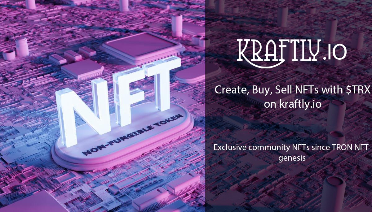 Just in case you didn't know! You can buy NFTs directly on Kraftly.io with your $TRX. Fast, secure & super convenient 💳 📷 #mintNFT 📷 #auctionNFT 📷 #tradeNFT ...and more! 😱 We have wide range of exotic community created #TRON #TRX NFT since 2021 🔥