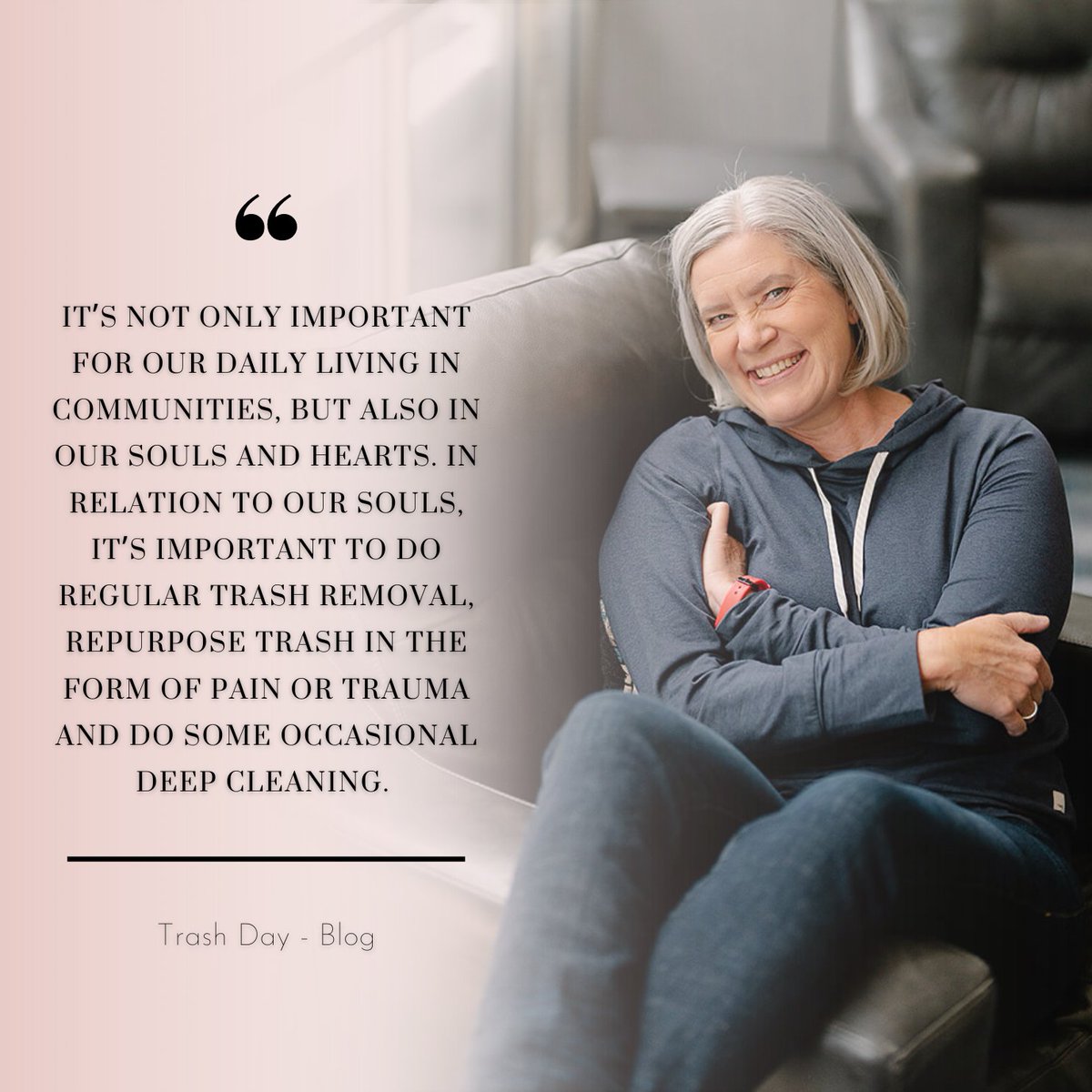 sarahbowling's tweet image. From my recent blog post, "Trash Day". Go check it out on my website!
-
-
sarahbowling.org/trash-day/
#Christian #ChristianBlogger #GodsDesign #FaithQuotes #FaithJourney #Bible #Amen