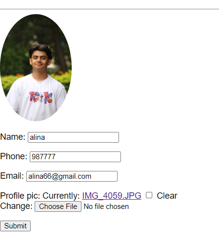 SubedShah17's tweet photo. Day 10 of COESIS Knowledge Quest Today I Added Image File Upload to User Profile Model. #30dayslearningchallenge #COESIS
@coesisnp https://t.co/uoKhaGBICg