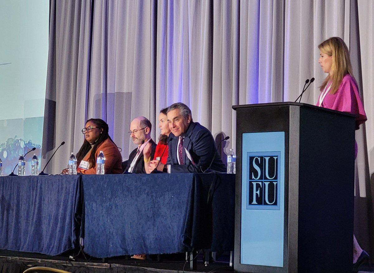 We went from #FPMRS to #URPS 
<a href="/MaudeCarmelMD/">Maude Carmel MD</a> explains why at #SUFU24!

I am a urogynecologist and urologist!