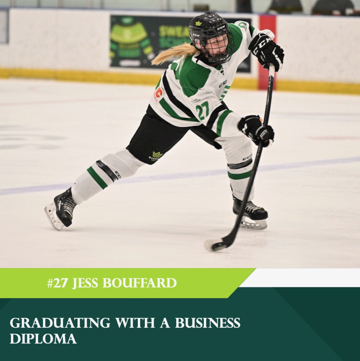 Pt 2. You all will be missed in the room and on the ice but we are looking forward to your futures’ bring! #onceaqueenalwaysaqueen 💚