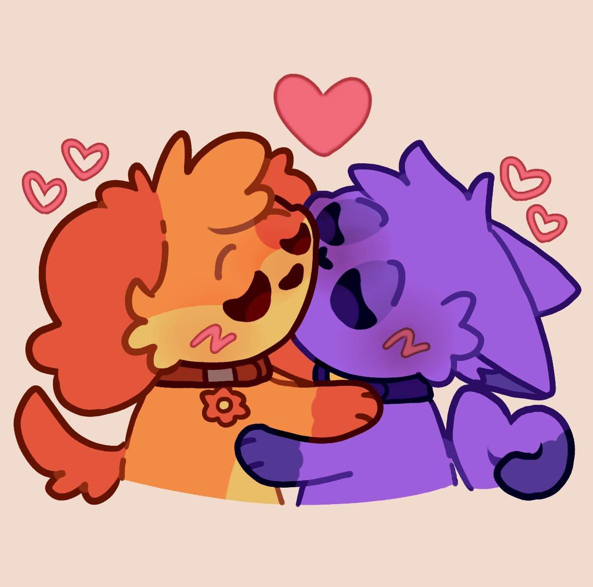 Gumi_Lupie's tweet photo. When no one sees them, the boys kiss each other (Everyone knows their secret) 🤭☀🌙💕

#PoppyPlaytime #PoppyPlaytimeChapter3 #SmilingCritters #dogday #catnap https://t.co/gnfloYlpbL