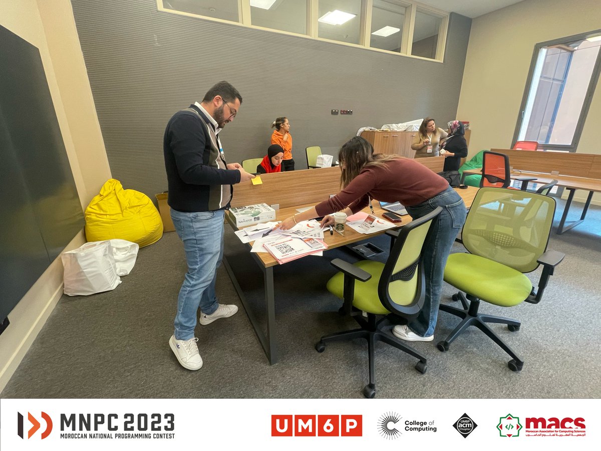 Moroccan_MNPC's tweet photo. We're making sure every detail is perfect for the big day, Goodies/Badges/System/Contest floor... !
#mnpc23 #mnpc https://t.co/YuyeVciUvG