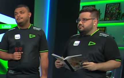 aEvilcat's tweet image. LOUD is winning it all with this notebook.