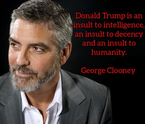 If you agree with with George Clooney, then leave a 💙 and retweet