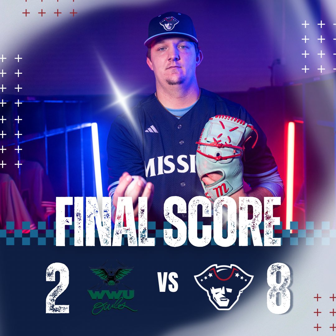 Patriots split with William Woods! They are back in action again tomorrow. ⚾️ #PatriotsBaseball