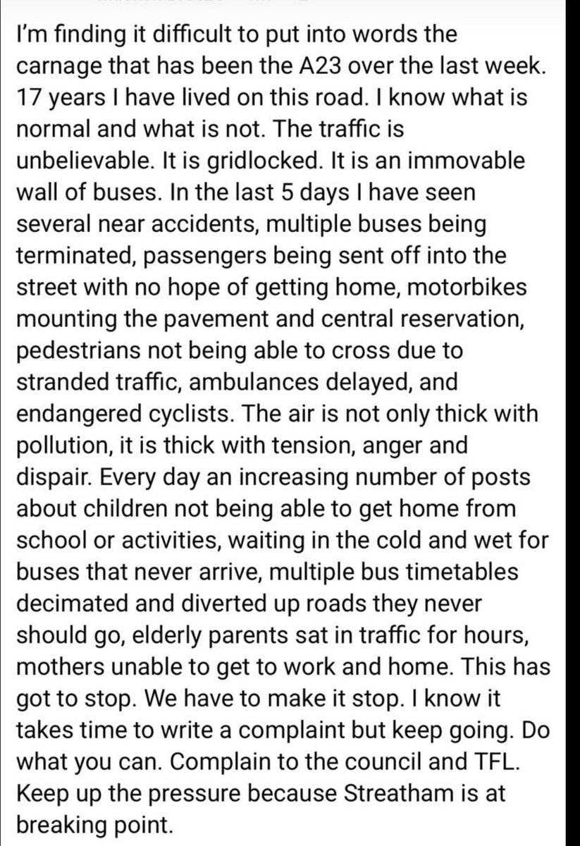 Garrads Rd & neighbours SW16 (@lambethlook) on Twitter photo #Streatham Wells #ltn must go.
Social media is on 🔥 This comment from facebook just so awful.
<a href="/lambeth_council/">Lambeth Council</a> <a href="/RezinaChowdhury/">(((Rezina))) 🌹🐝</a> <a href="/clairekholland/">Claire Holland</a> <a href="/LambethLabour/">Lambeth Labour</a> - have deliberately harmed my neighbourhood, & have ruined #Streatham.
Shame on all of them. #Streatham Wells #ltn must go.
Social media is on 🔥 This comment from facebook just so awful.
<a href="/lambeth_council/">Lambeth Council</a> <a href="/RezinaChowdhury/">(((Rezina))) 🌹🐝</a> <a href="/clairekholland/">Claire Holland</a> <a href="/LambethLabour/">Lambeth Labour</a> - have deliberately harmed my neighbourhood, & have ruined #Streatham.
Shame on all of them.