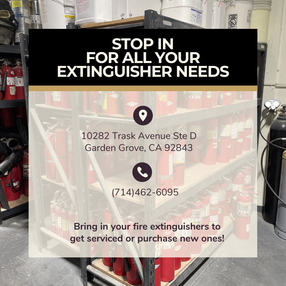 📷 Need your fire extinguisher serviced or looking for a new one? We’ve got you covered! Walk-ins welcome for annual fire extinguisher servicing, plus check out our selection of new and refurbished extinguishers. Stay safe with us!
#BlackBirdFire #FireExtinguisher #WalkInsWelcome