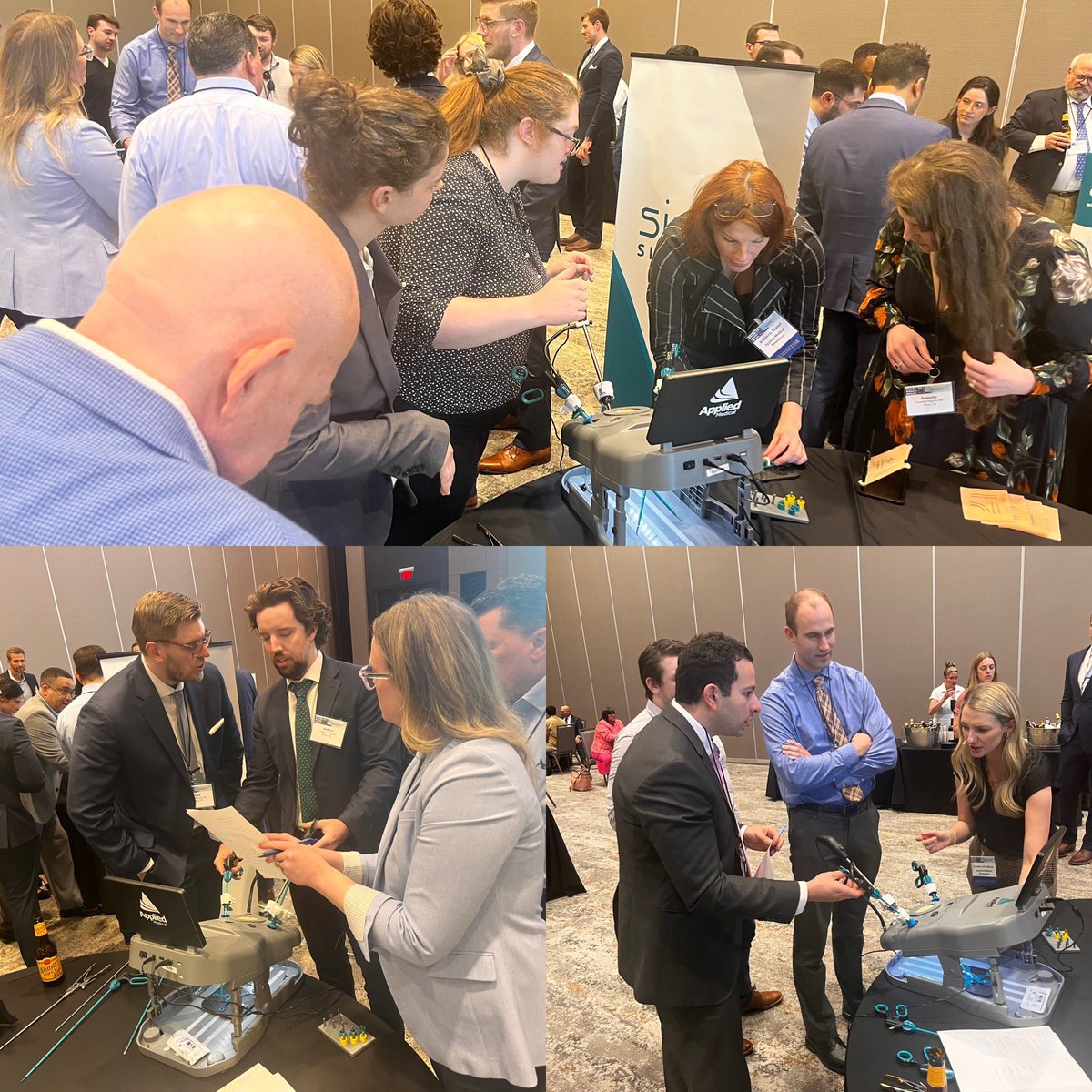 Final event of the day is our surgical skills competition! Thanks to our industry partners as well for this exciting event. 🙏🏻 competition indeed brings the surgeons to the yard… #NTACS2024