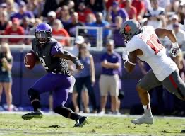 Hoov4Heis's tweet photo. Remembering the 2014 TCU season 10 years later

Game 7 : #10 TCU 82 Texas Tech 27

Trevone Boykin - 22/39, 433 yards, 7 tds

Trevorris Johnson - 10 carries, 105 yards, 2 tds

Aaron Green - 6 carries, 105 yards, 1 td

Deante Gray - 4 receptions, 165 yards, 2 tds https://t.co/gUuFi9uHRb
