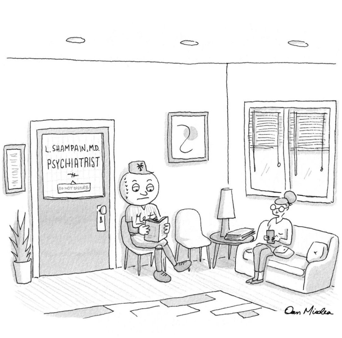 There are few cartoons more accurate than this one. Source: @NewYorker @DanMisdea