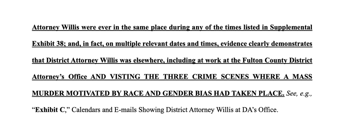 Breaking: Lawyers for the Fulton County DA's office are forcefully pushing back on claims by Trump & co-defendants that cellphone data indicates relationship between Fani Willis & her top prosecutor in Georgia case started earlier than they both testified to last week.