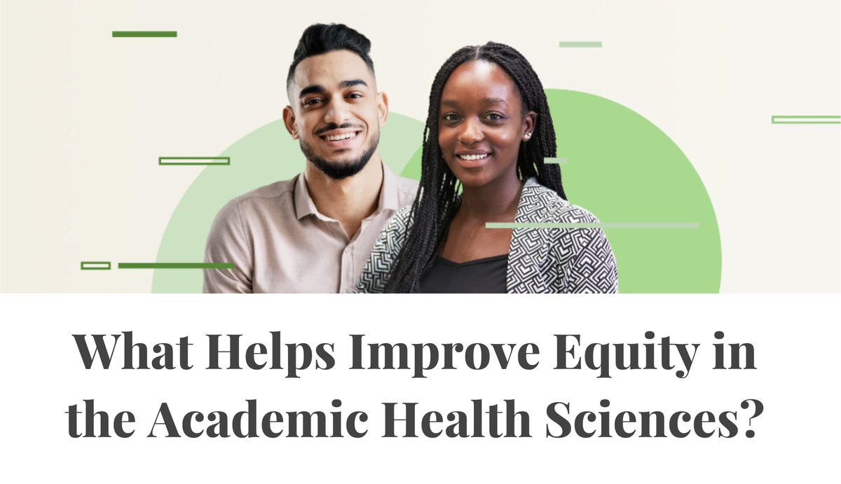 How can universities improve racial equity in a post-affirmative action world? Our new study offers a ‘roadmap’ of 13 evidence-based strategies for increasing racial and ethnic equity in the academic health sciences. jamanetwork.com/journals/jama-… #AcademicTwitter