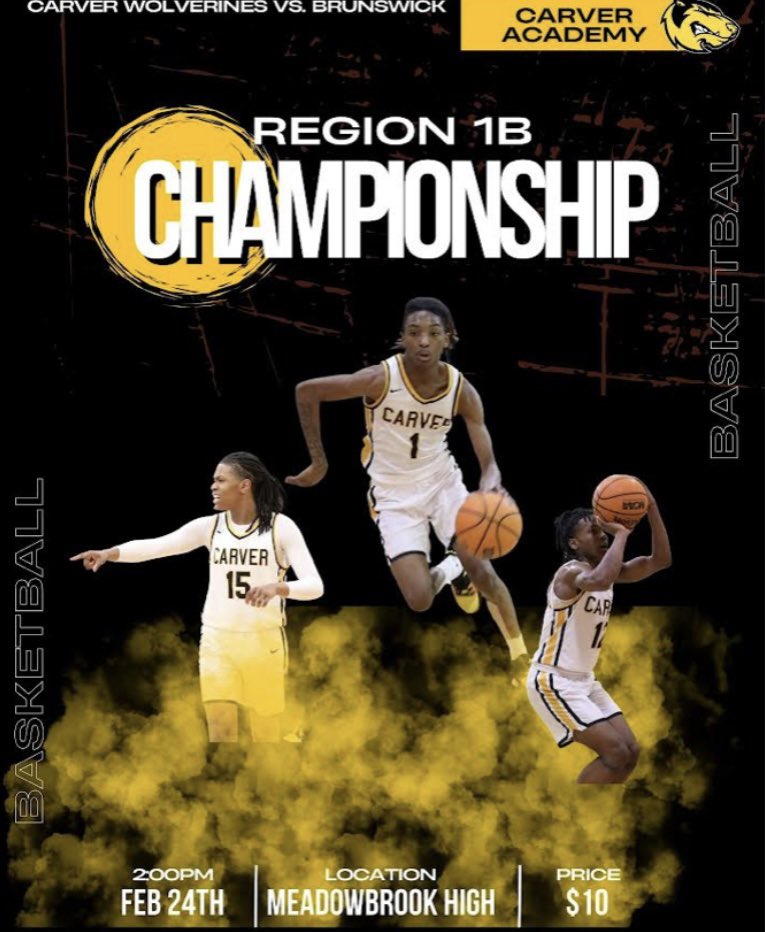 CCCA_Wolverines's tweet photo. VHSL Region 1B Championship Game tomorrow at 2pm at Meadowbrook High School! Come out and support our Wolverines!! https://t.co/LHDg2hUnlN