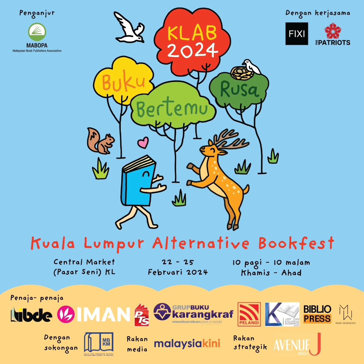 InfinityB00k's tweet photo. Acara yang WAJIB pergi untuk semua pencinta buku. 😍

#MalaysiaMembaca
#DekadMembacaKebangsaan
#BookTokMalaysia
#KLAB2024 https://t.co/gWPHg3yDea
