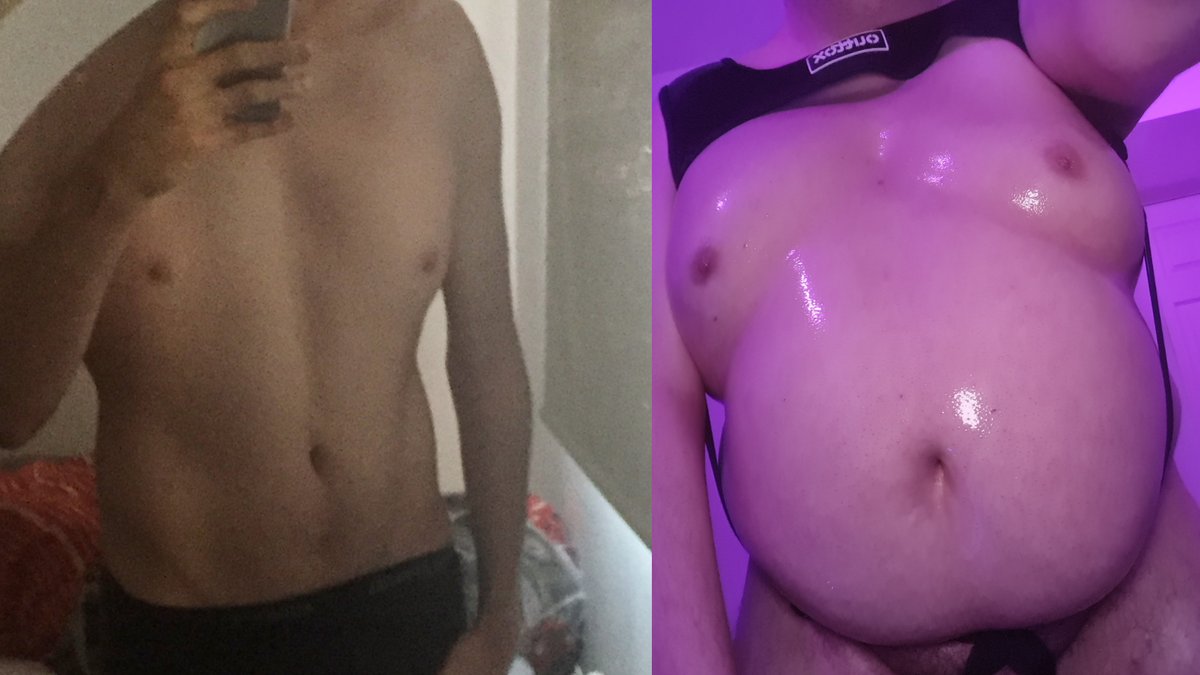 oshapup's tweet photo. For the Gainer/Feeder/comparison fans. There is roughly 100lbs difference between these. Guess I got fat 🤷‍♂️#Fatfuckfriday https://t.co/e9MZ9qFzQv