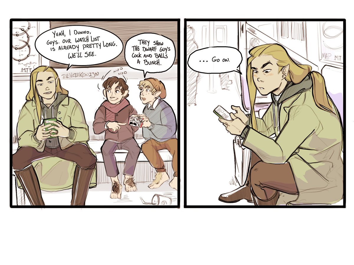 deheerkonijn's tweet photo. I think Dungeon Meshi would be a historical dramedy in Middle Earth https://t.co/CByiCVATlB