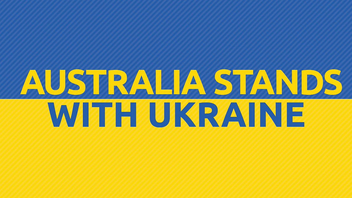 PatConroy1's tweet photo. Russia’s attack on #Ukraine is an attack on us all.

We honour the resilience of the Ukrainian people today as they continue to stand up to Russia’s brutality, and we call on Russia to end its illegal and immoral invasion. https://t.co/ZvQLaeIxHx