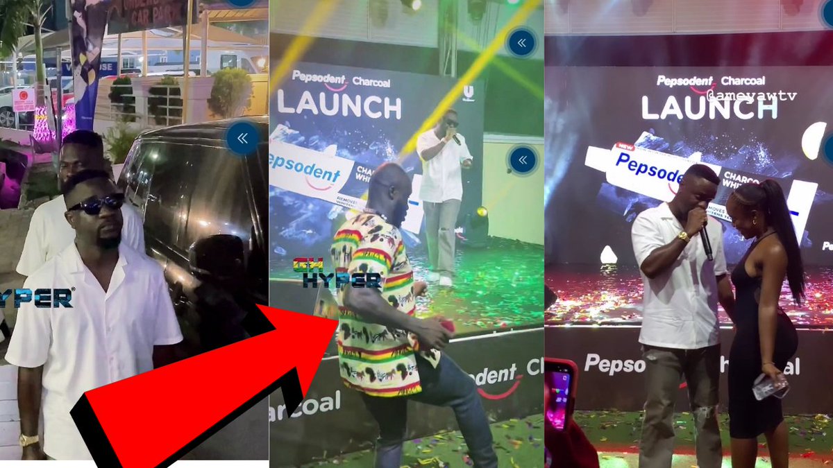 Dr Likee joins Sarkodie on stage  At The Launch Of Pepsodent New Charcoal Toothpaste.

Full video>> youtu.be/yY1bfrpAZeI

#AskLilDurk Afua Asantewaa Sark landlord stonebwoy shatta wale black Sherif Blacko kwesi Arthur #HolyFather Konekt Album #otan