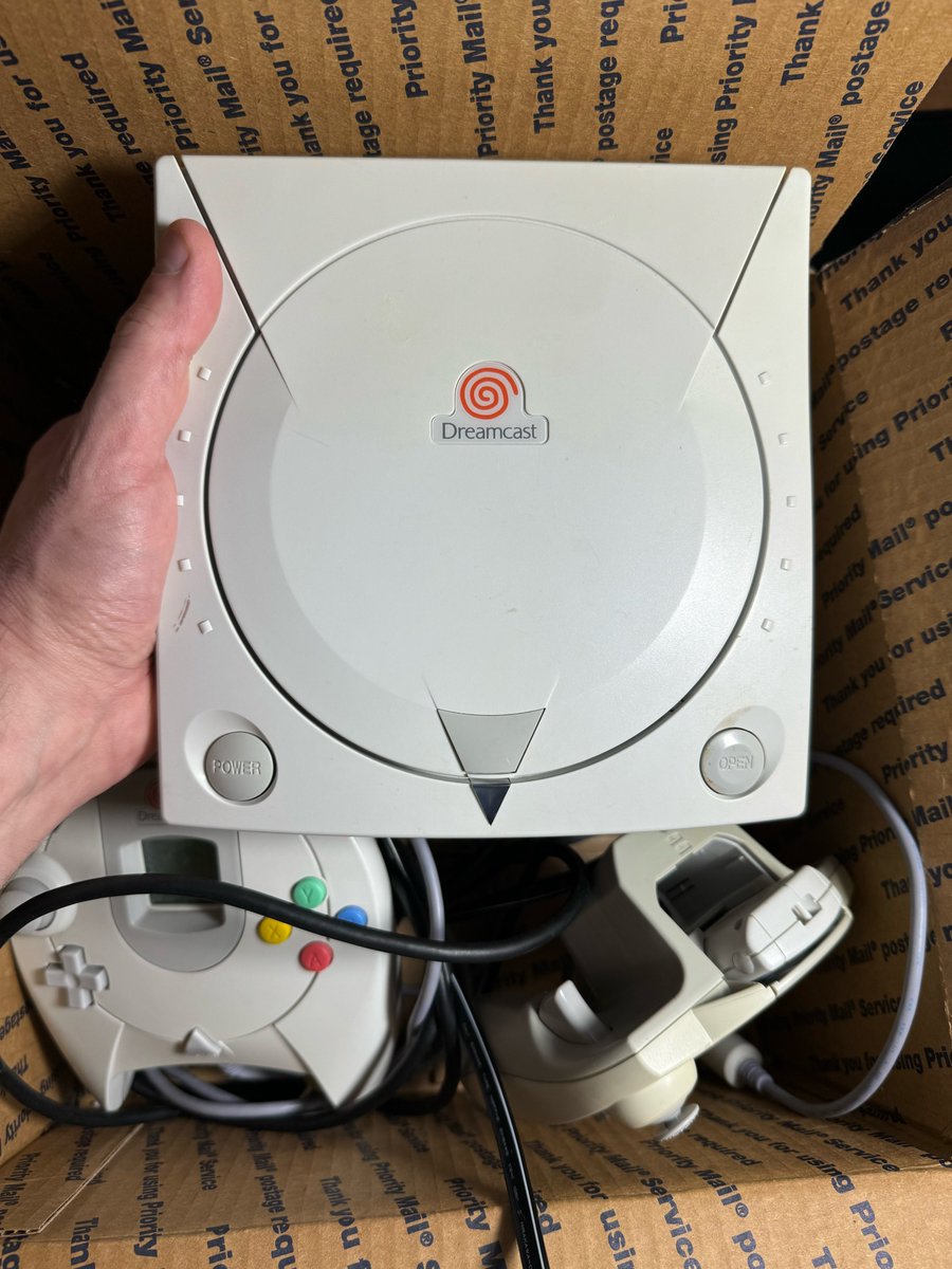 So I may have said "If you send me hardware, I'll do my best to get my game engine running on it."

A few days later this showed up on my doorstep...